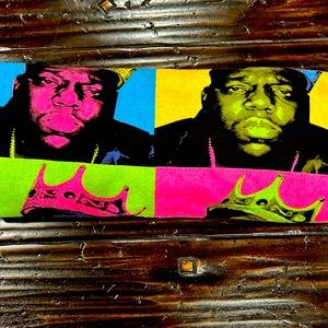 BIGGIE Black T Shirt. Cotton. Size L. Enjoyed once. 😊